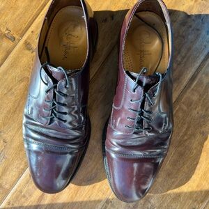 Cole Haan Men's Dark Brown Leather Oxfords